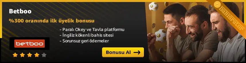 Betboo üye ol banner